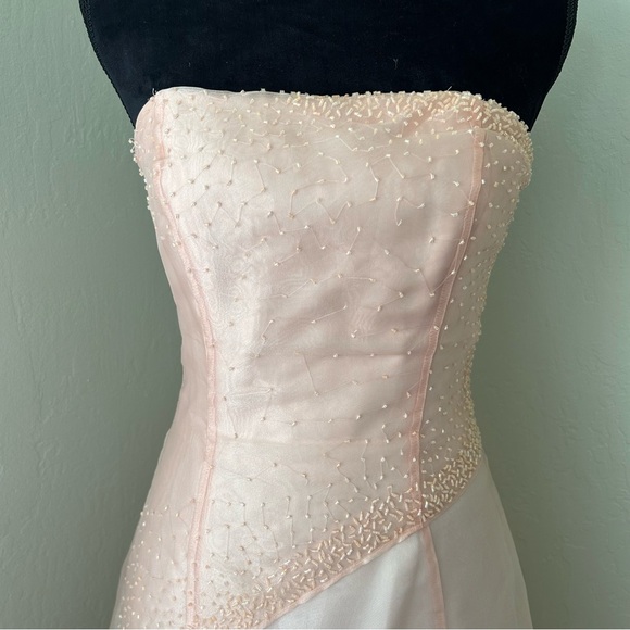 Y2K Pink Beaded Gown - Picture 7 of 16